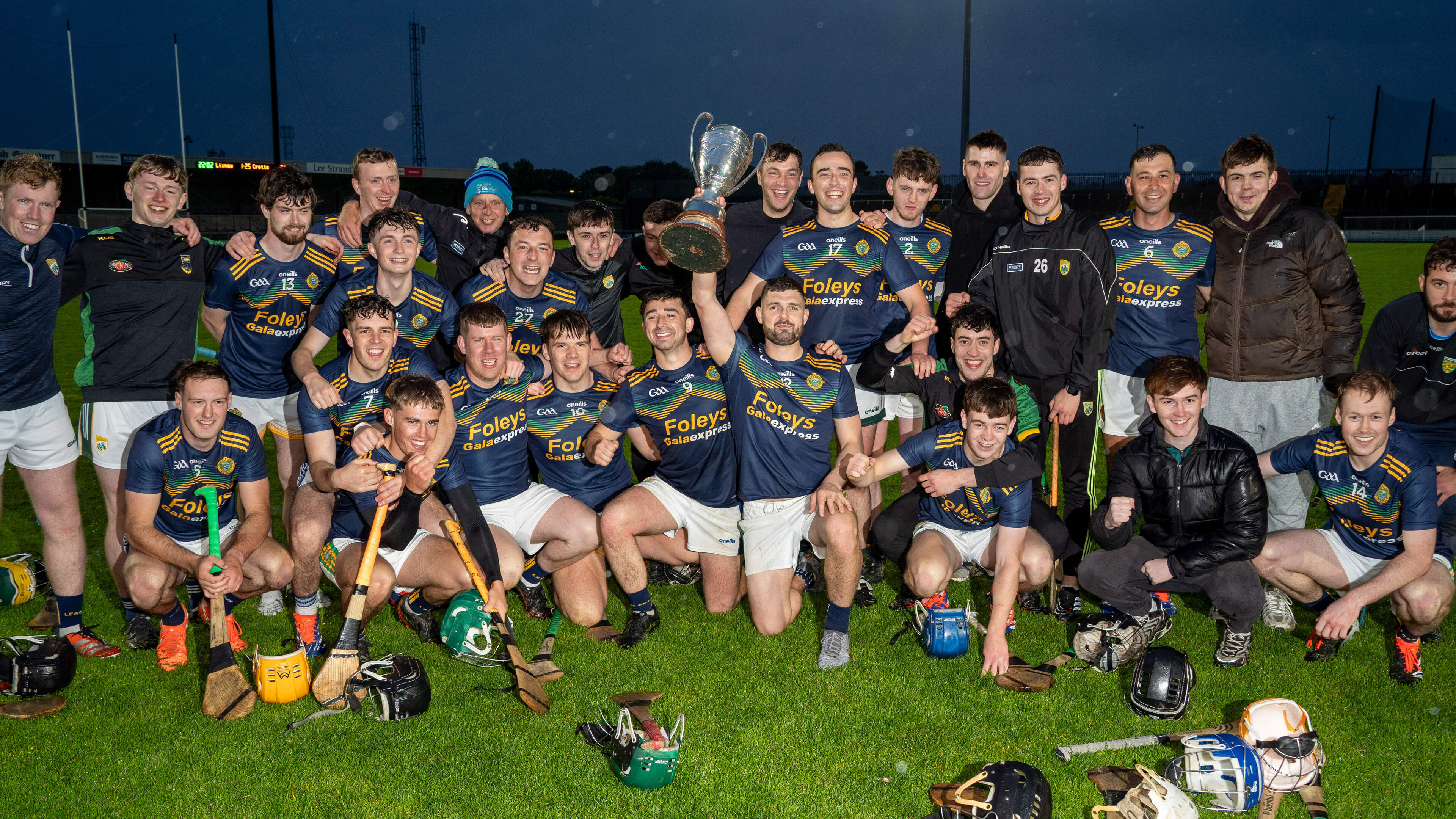 Lixnaw need extra-time to win Kerry hurling league final against 13-man Crotta O’Neills